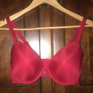 🔥NWOT Frederick’s of Hollywood Red Bra 34DD